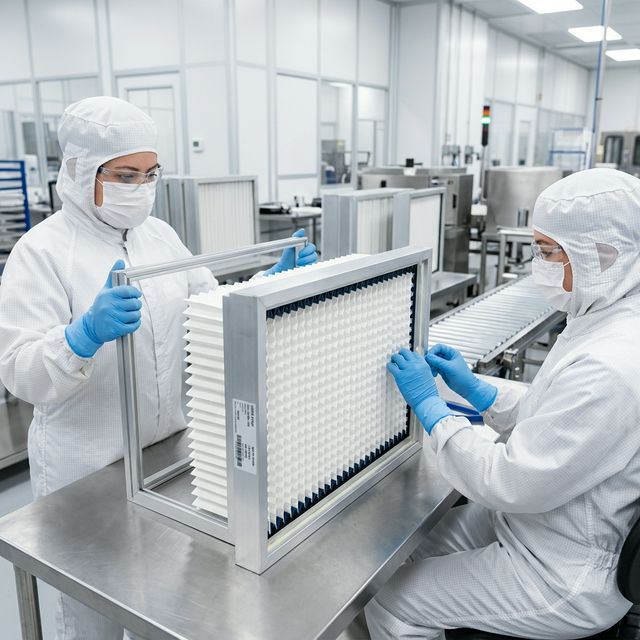 Lắp ráp lọc HEPA